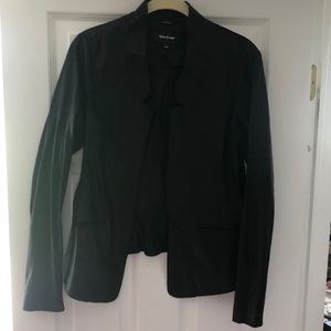Mackage leather blazer